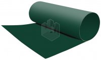 Лист гладкий RAL 6005/6005 Зеленый Мох двухсторонний ширина 1,25м плоский, рулонная сталь толщиной 0,45мм
