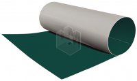 Гладкий плоский лист рулонной стали RAL 6005 Зеленый Мох ш1.25 0,40мм эконом