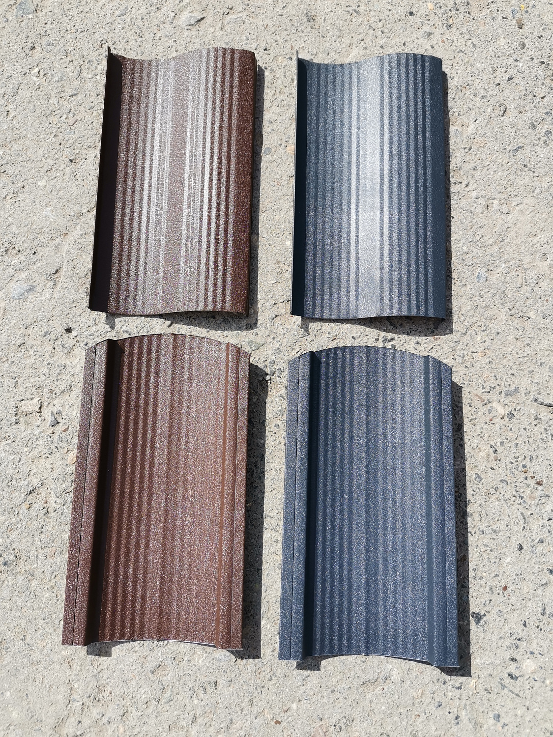 Металлопрофиль двусторонний под Стальной Бархат в Чайковском