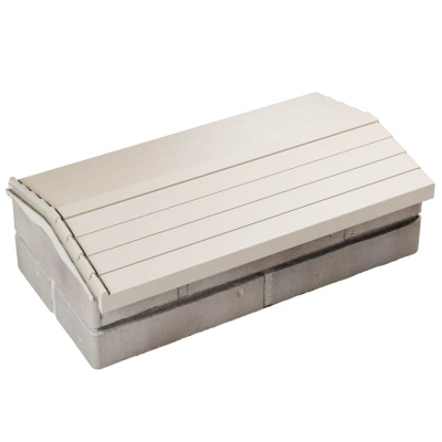 Парапет Бона ХайТек Бежевый посадка на 1 кирпич 200,225,255мм фото 4