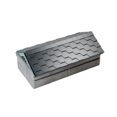 Парапет ZKING EVEREST Серый 300х510х110мм с посадкой на 1 кирпич (200,225,250мм) фото 3