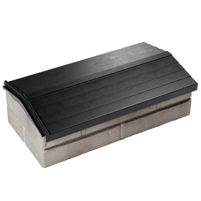 Парапет Бона ХайТек Черный посадка на 1 кирпич 200,225,255мм фото 4